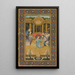 Gesù tra i dottori nel Tempio - Mir Kalan Khan — quadro incorniciato alla parete