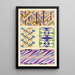 Motif astratto Portfolio Pl02 - Mizuki Heitaro — quadro incorniciato alla parete