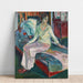 Riproduzione del dipinto Modello seduto sul divano - Edvard Munch