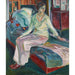 Riproduzione del dipinto Modello seduto sul divano - Edvard Munch