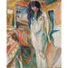 Riproduzione del dipinto Modello della sedia in vimini - Edvard Munch