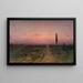 Paesaggio - Modest Urgell — quadro incorniciato alla parete