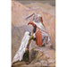 Riproduzione del dipinto Mosè che distrugge le tavole dei dieci comandamenti - James Tissot