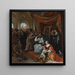 Mosè e la Corona del Faraone - Jan Steen — quadro incorniciato alla parete