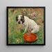 Il mio cane - Karl Georg Arsenius — quadro incorniciato alla parete