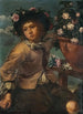 Ragazzo con un vaso di rose - Mons Bernardo — vista dell’opera
