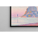 Mont Saint-Michel, Tramonto di Sole – Paul Signac (1897)