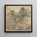 Mont Wuzhan - Song Xu — quadro incorniciato alla parete