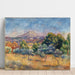 Riproduzione del dipinto Montagne Sainte-Victoire - Pierre-Auguste Renoir