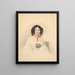 La contessa Hélène Esterházy e non la contessa Bezobrazov - Moritz Michael Daffinger — quadro incorniciato alla parete