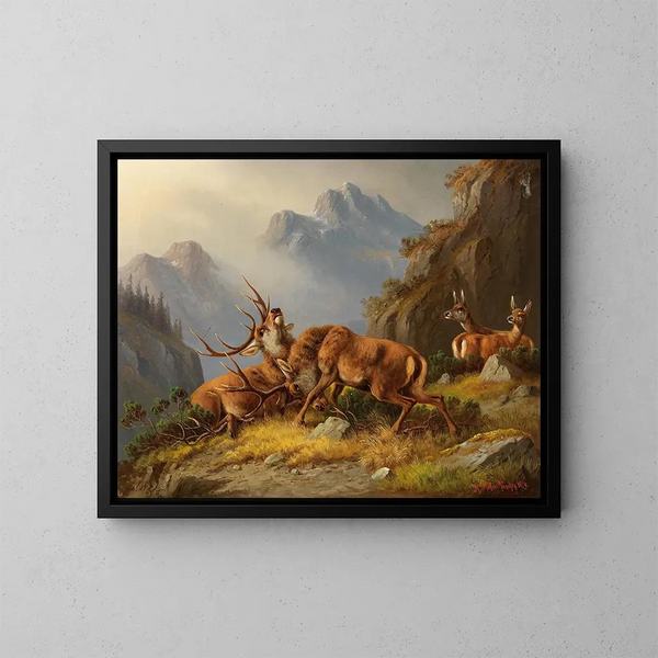 Le Combat - Moritz Müller — quadro incorniciato alla parete