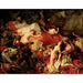 Riproduzione del dipinto Morto di Sardanapale - Eugène Delacroix