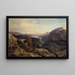 Serata tra le montagne norvegesi - Morten Müller — quadro incorniciato alla parete