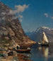 Paesaggio del fiordo - Morten Müller — vista dell’opera