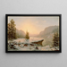 Paesaggio invernale - Mortimer L. Smith — quadro incorniciato alla parete
