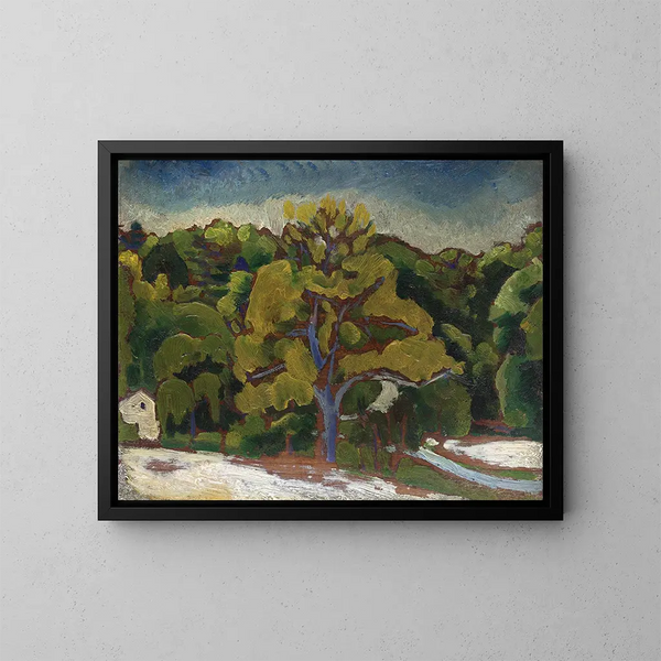 Paesaggio - Morton Livingston Schamberg — quadro incorniciato alla parete