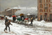 Milano, neve in città - Mosè Bianchi — vista dell’opera