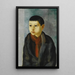 Portrait d'un Jeune Garçon - Moïse Kisling — quadro incorniciato alla parete