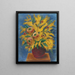 Roses et mimosas - Moïse Kisling — quadro incorniciato alla parete