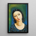 Tête de Jeune Fille - Moïse Kisling — quadro incorniciato alla parete