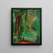Ville d'Avray - Moïse Kisling — quadro incorniciato alla parete