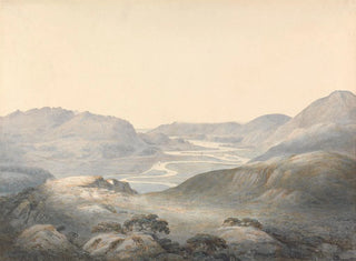 La baia di Barmouth alla confluenza dei fiumi Mowddach e Gwinion - Moses Griffith — vista dell’opera