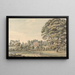Maison Bevere vicino a North Claines, Worcestershire - Moses Griffith — quadro incorniciato alla parete