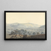 Vista lontana di Llandrillo - Moses Griffith — quadro incorniciato alla parete