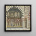 Moschea Kait Bey al Cairo - Fritz Hauck — quadro incorniciato alla parete