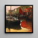 Motivo di Chioggia - Adolf Kaufmann — quadro incorniciato alla parete