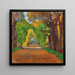 Motivo del parco Schlopark a Jevisovice - Carl Moll — quadro incorniciato alla parete