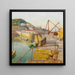 Mousehole - Harold Harvey — quadro incorniciato alla parete