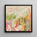 Mte ved veranda - Edvard Munch — quadro incorniciato alla parete
