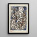Impression - Munakata Shikō — quadro incorniciato alla parete