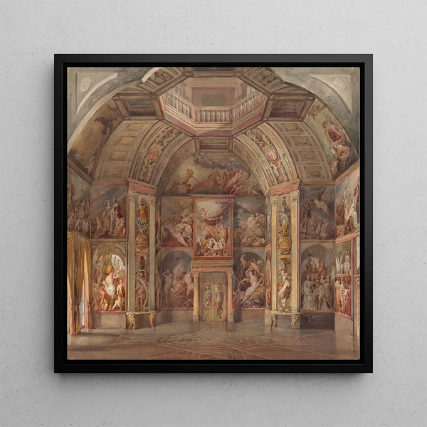 Mur est de l'Oranjezaal, Huis ten Bosch, La Haye - Tieleman Cato Bruining