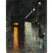 Riproduzione del dipinto Scena notturna di strada, Berlino di Lesser Ury