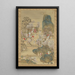 Jardin parfumé sous une lune brumeuse - Nakabayashi Chikutō — quadro incorniciato alla parete
