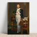 Riproduzione del dipinto Napoleone nel suo studio di Jacques-Louis David