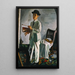 Autoportrait avec un chapeau - Narashige Koide — quadro incorniciato alla parete