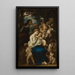 Una ninfa con dei cupidi - Narcisse Virgile Diaz de la Peña — quadro incorniciato alla parete