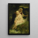 Dopo il bagno - Narcisse Virgile Diaz de la Peña — quadro incorniciato alla parete