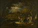 Ragazzo con i suoi cani in un bosco - Narcisse Virgile Diaz de la Peña — vista dell’opera