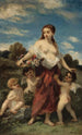 Flore saisie par l'amour ou L'innocence en danger - Narcisse Virgile Diaz de la Peña — vista dell’opera