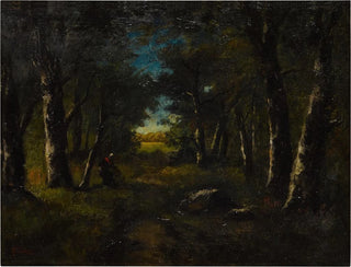 NarcisseVirgile Diaz de La Pea - Foraging in the Forest.webp