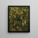 Nella foresta di Fontainebleau - Narcisse Virgile Diaz de la Peña — quadro incorniciato alla parete