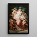 L'Amore e la ricchezza - Narcisse Virgile Diaz de la Peña — quadro incorniciato alla parete