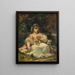 La fille de Diaz - Narcisse Virgile Diaz de la Peña — quadro incorniciato alla parete