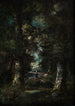 Paesaggio Sentiero nei boschi - Narcisse Virgile Diaz de la Peña — vista dell’opera