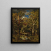Mare in foresta Quercia Demi-Mort - Narcisse Virgile Diaz de la Peña — quadro incorniciato alla parete