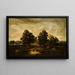 Mare in una brughiera - Narcisse Virgile Diaz de la Peña — quadro incorniciato alla parete